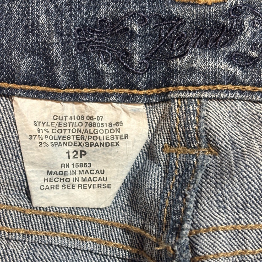 Zena Women's Blue Boot Cut Jeans - Picture 6 of 7